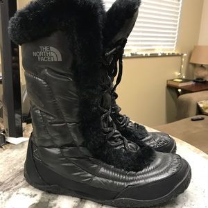 The North Face winter boots.